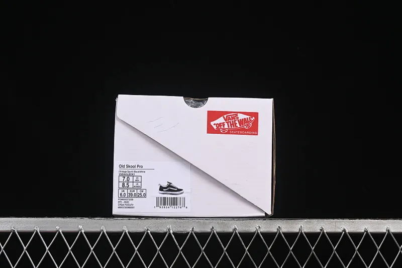 All categories Vans Vans series Vans Low Vans low-top Vans Old Skool Pro Vans official black and white comfortable and versatile casual skate shoes VN0A45JB3K1